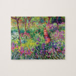 Iris Garden av Claude Monet Pussel<br><div class="desc">Besök min butik om du vill ha mer intressant design och fler valmöjligheter för färg => zazzle.com/colorfulworld*</div>
