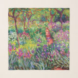 Iris Garden av Claude Monet Sjal<br><div class="desc">Besök min butik om du vill ha mer intressant design och fler valmöjligheter för färg => zazzle.com/colorfulworld*</div>