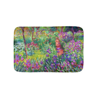 Iris Garden Claude Monet Fine Art Badrumsmatta