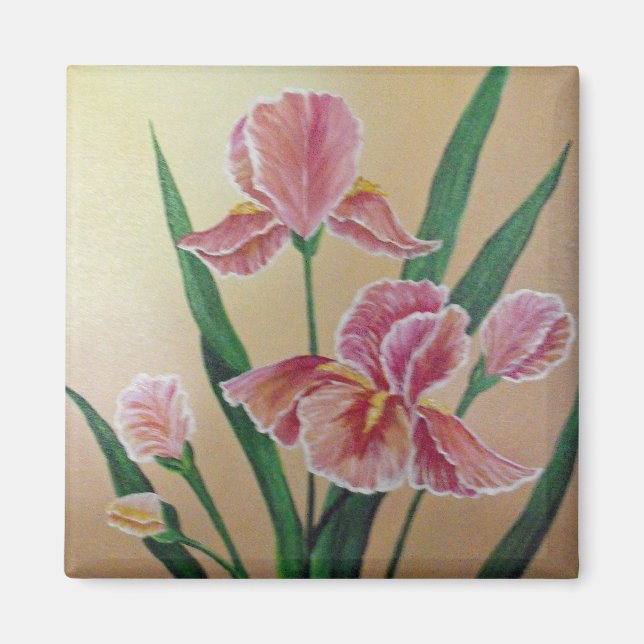 Iris Garden Magnet (Framsidan)