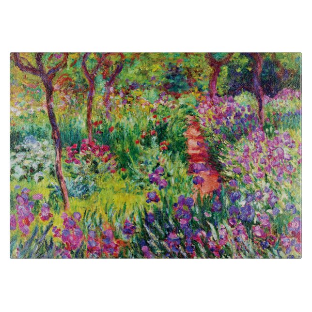 Iris Garden på Giverny av Claude Monet (Framsidan)