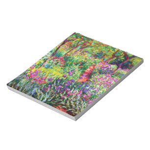 Iris Garden på Giverny av Claude Monet Anteckningsblock