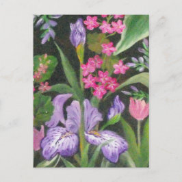 Iris Garden-vykort Vykort