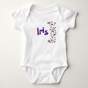 Iris, Girls Namn med Australian Wildlife T Shirt