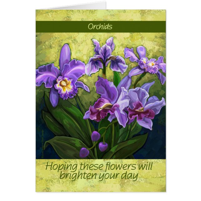 Iris Hälsningskort (Framsidan)