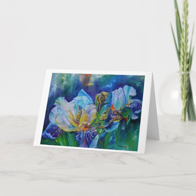 "Iris II" Kort (Framsida)