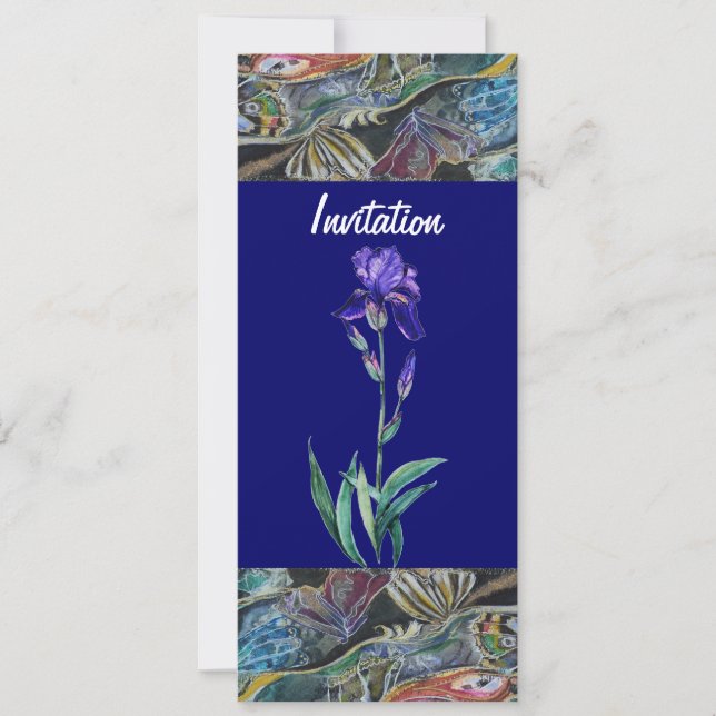 Iris-inbjudan Inbjudningar (Framsida)