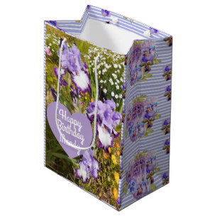 Iris Irises Lila Flower Birthday Girls Namn