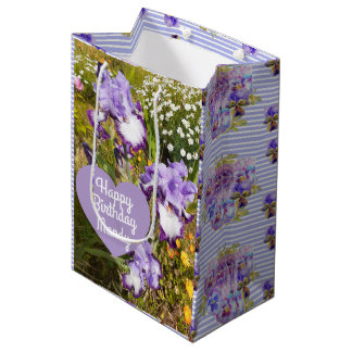 Iris Irises Lila Flower Birthday Girls Namn