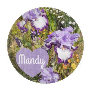 Iris Irises Lila Flower Birthday Girls Namn