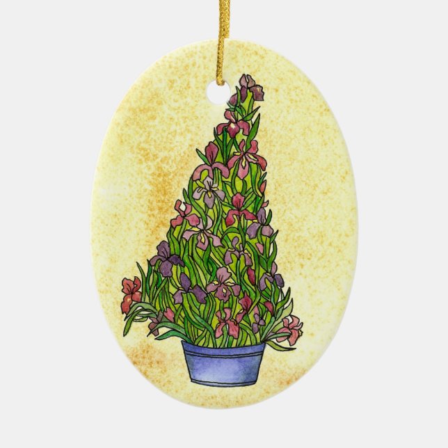 Iris julgran ornament (Framsidan)