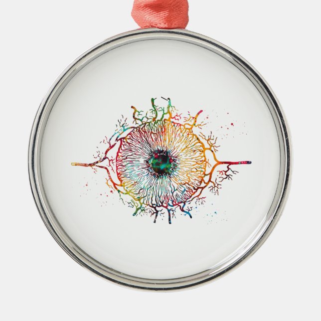 Iris Julgransprydnad Metall (Framsidan)