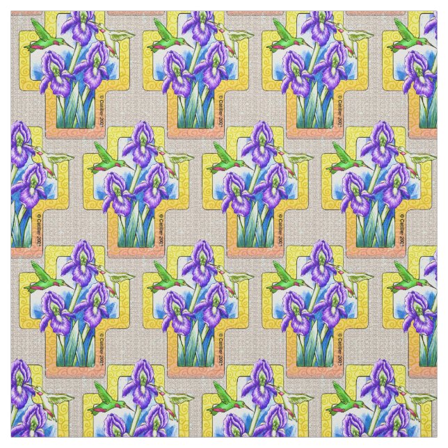 Iris Kor Christian Fabric Tyg (Prov)