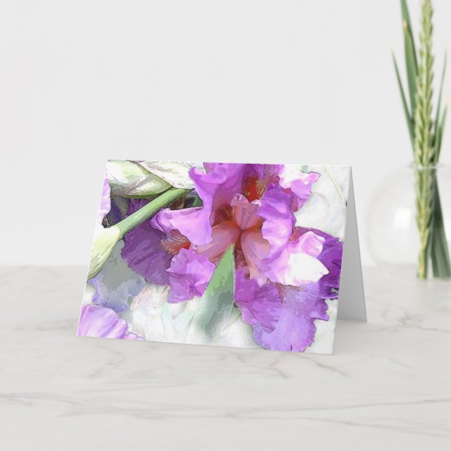 iris kort (Framsida)