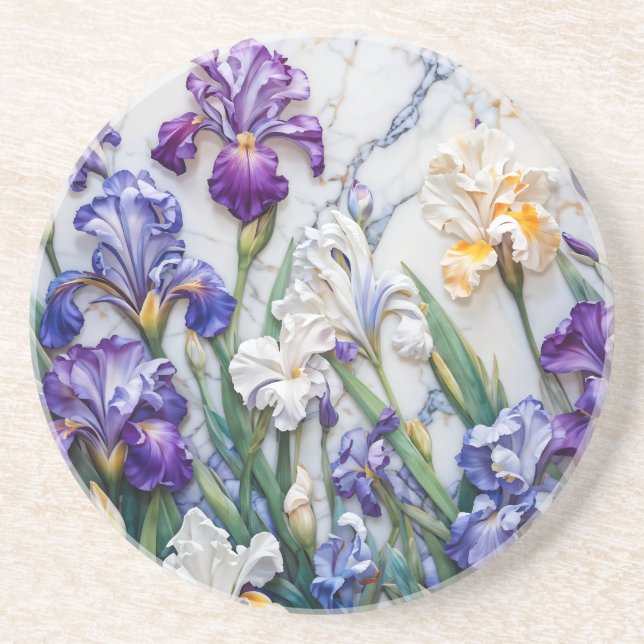 Iris marble underlägg (Framsidan)