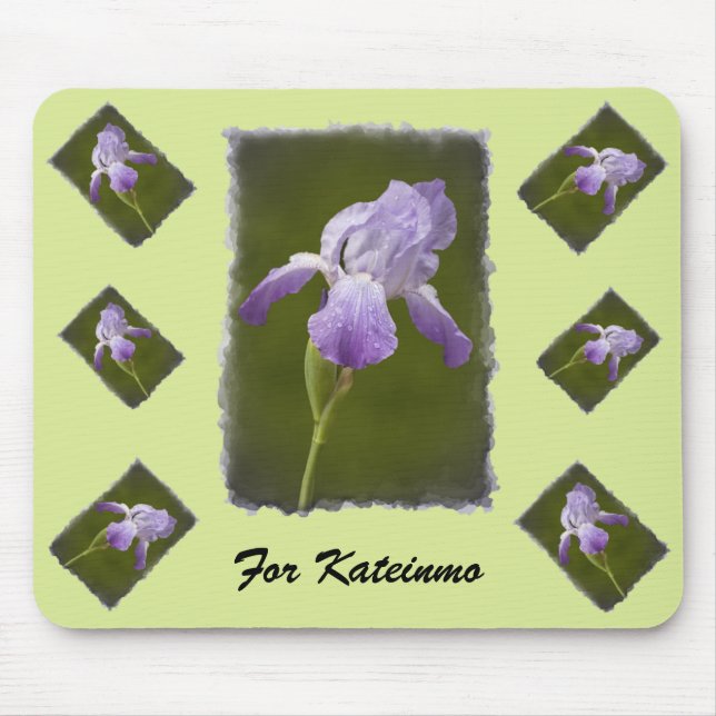 Iris Mouse pad, för Kateinmo Musmatta (Framsidan)