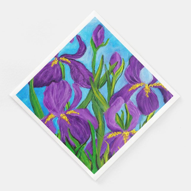 Iris Napkin Pappersservett (Hörn)