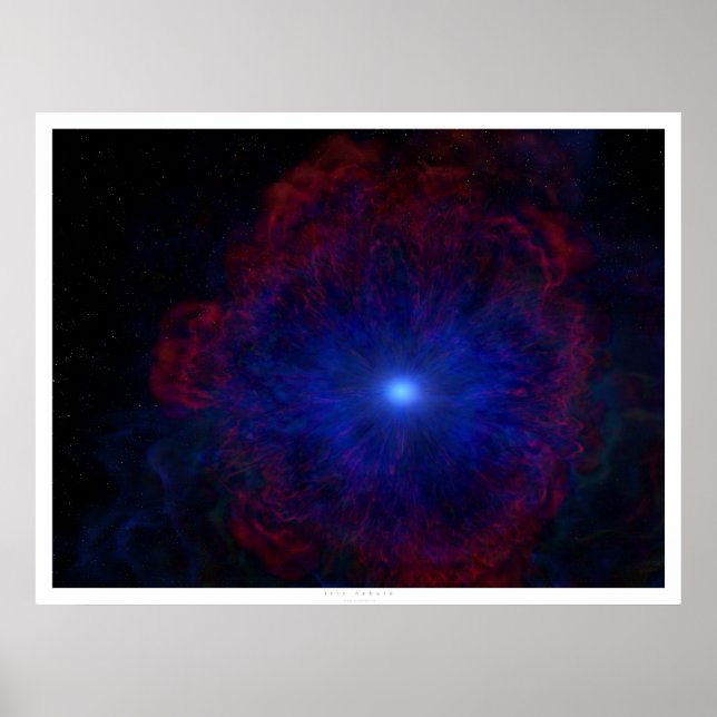 Iris Nebula Poster (Framsidan)