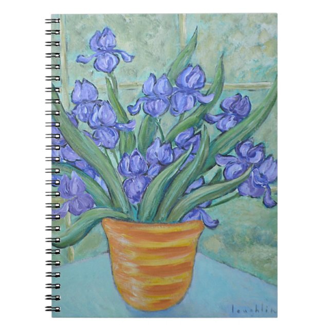 Iris Notebook Anteckningsbok (Framsidan)