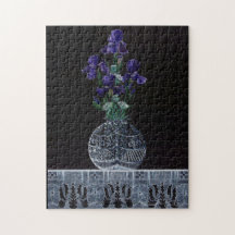 Iris och Snöre Puzzle