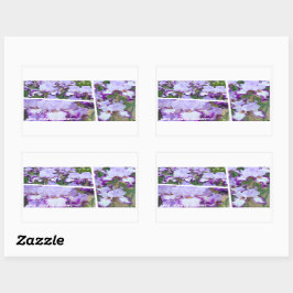 Iris"Ögonflygning" [Rektangelförsegling] 長 方 形 シ ー Rektangulärt Klistermärke