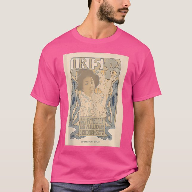 Iris Opera Poster T Shirt (Framsida)