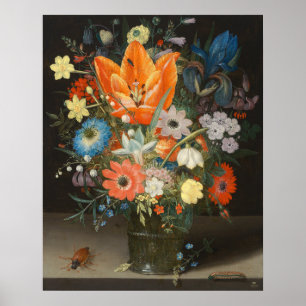 Iris - Peter Binoit tysk finkonstaffisch Poster