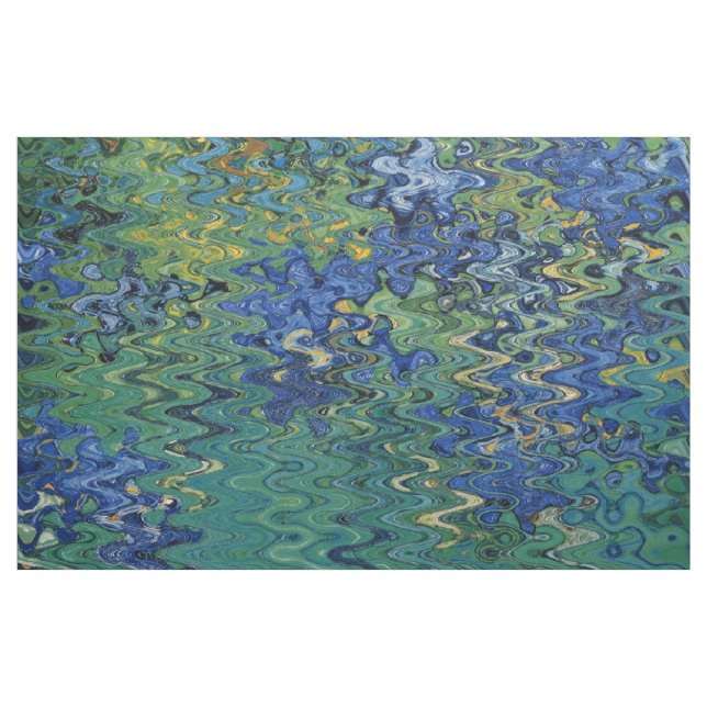 IRIS REFLEKTERAD I VATTEN TYG (Yard)