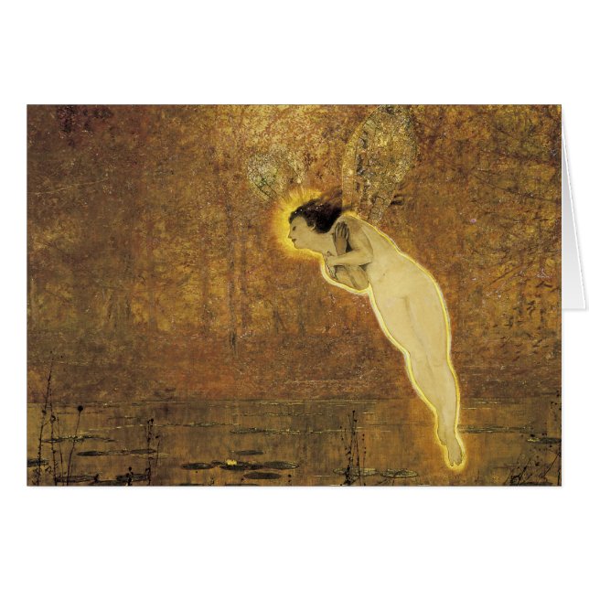 Iris, Regnbågens anda Hälsningskort (Framsidan Horizontal)