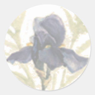 Iris Runt Klistermärke
