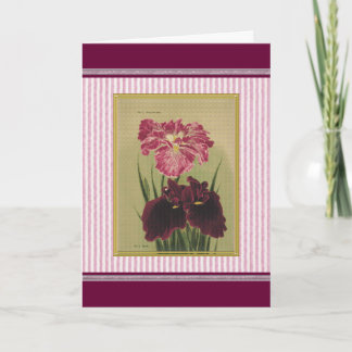 Iris Smiles Card Tack Kort