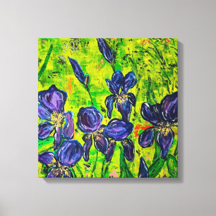 Iris Stretched Kanvastryck