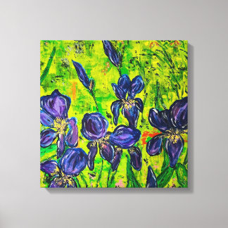 Iris Stretched Kanvastryck