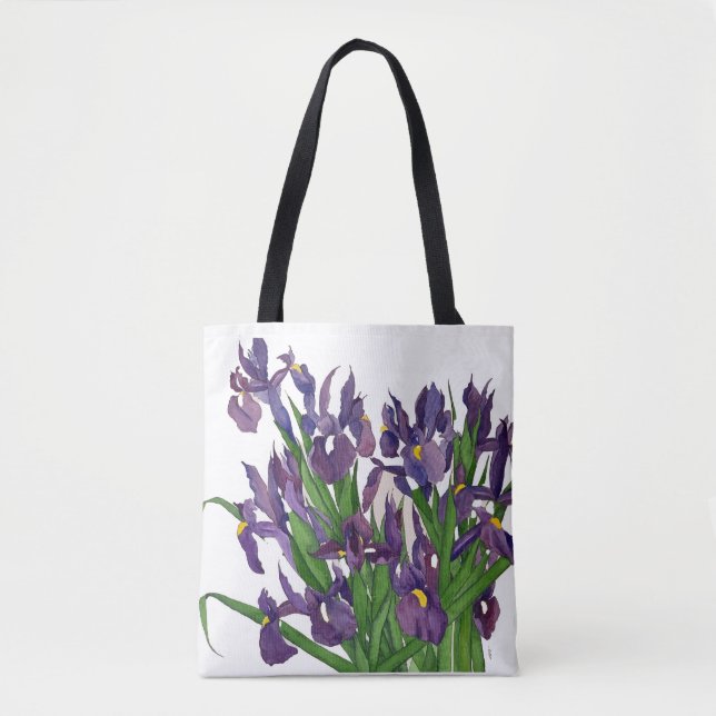 Iris Tote Bag Tygkasse (Framsida)