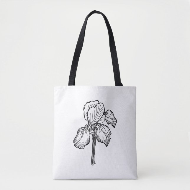 Iris tote tygkasse (Framsida)
