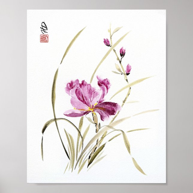 Iris viskningar poster (Framsidan)