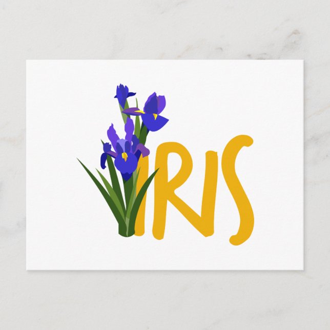 Iris Vykort (Framsida)