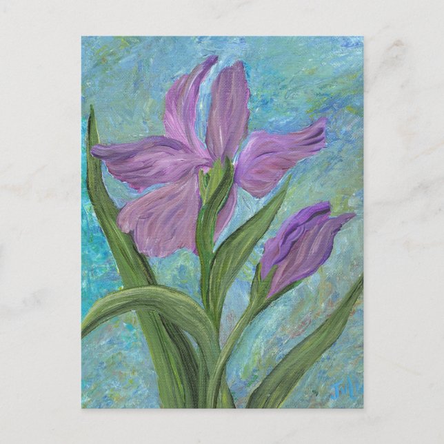 Iris-vykort Vykort (Framsida)