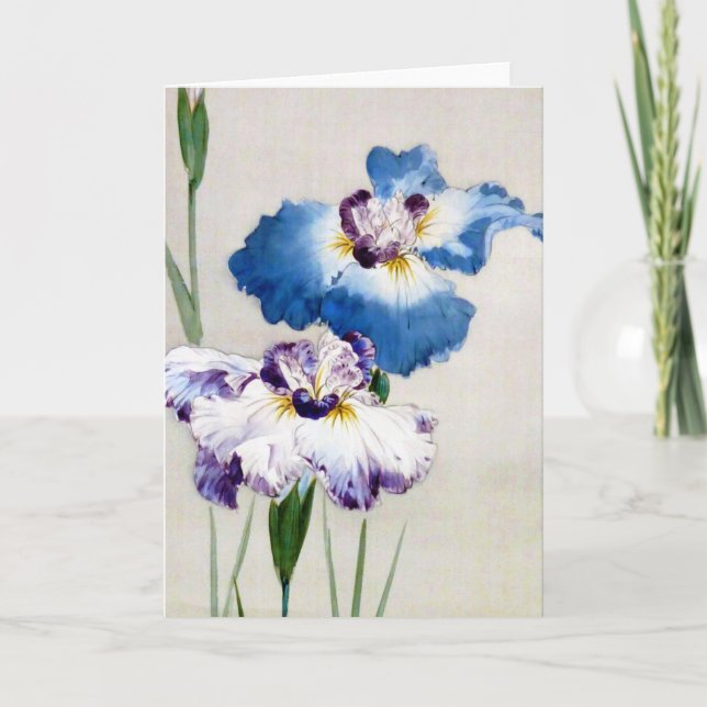 Iris, Watanabe Seitei Kort (Framsida)