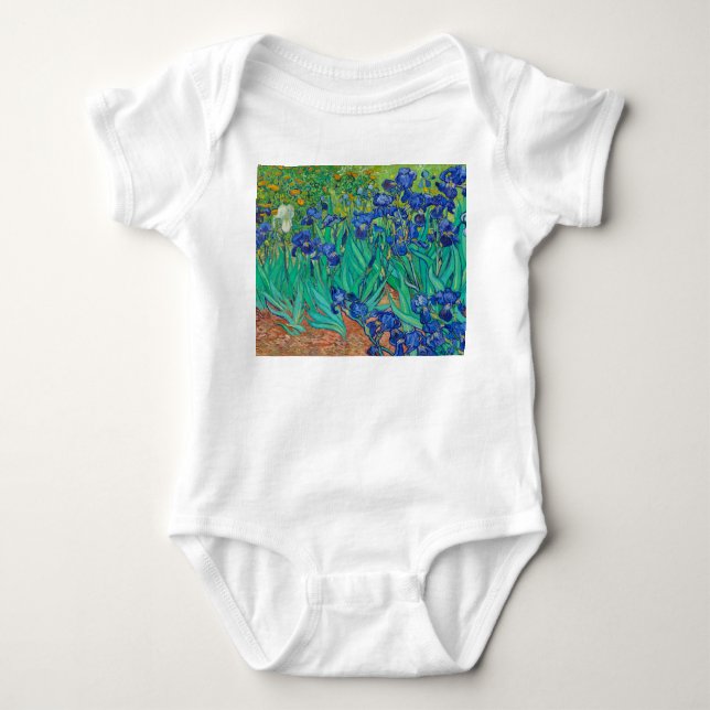 Irisar, 1889 av Vincent van Gogh T Shirt (Framsida)