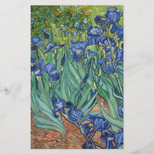 Irisar av Van Gogh Brevpapper