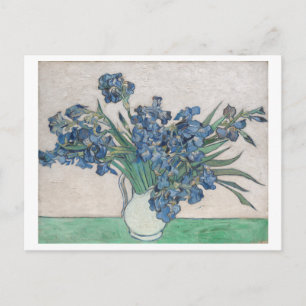 Irisar av Vincent Van Gogh Blommig vykort