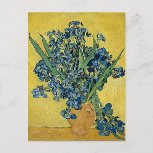 Irisar av Vincent Van Gogh Vykort (Framsida)