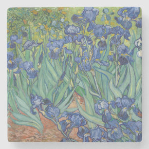 Irisar, Blommåleri i olja, Vincent Van Gogh Stenunderlägg