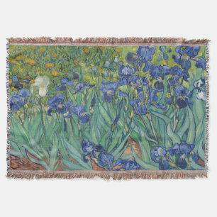 Irisar, Blommålning, Vincent Van Gogh Filt