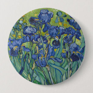 Irisar, Blommålning, Vincent Van Gogh Knapp