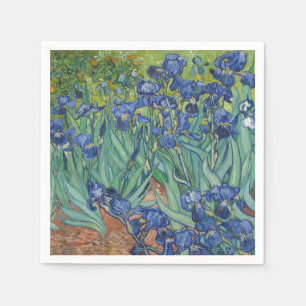 Irisar, Blommålning, Vincent Van Gogh Pappersservett