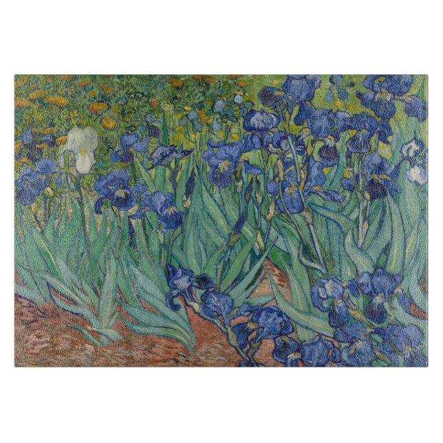 Irisar, Blommor Oljemålning, Vincent Van Gogh (Framsidan)