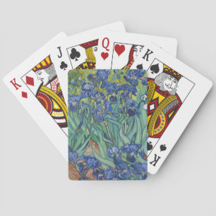 Irisar, Blommotiv, Oljemålning, Vincent Van Gogh Casinokort