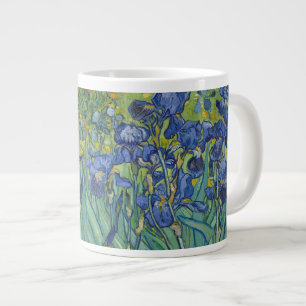 Irisar, Blommotiv, Oljemålning, Vincent Van Gogh Jumbo Mugg